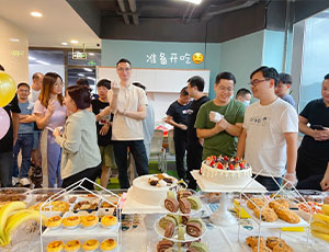 Good atmosphere for staff activities