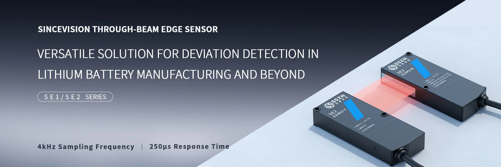 Through-Beam Edge Sensor Through-Beam Edge Sensor