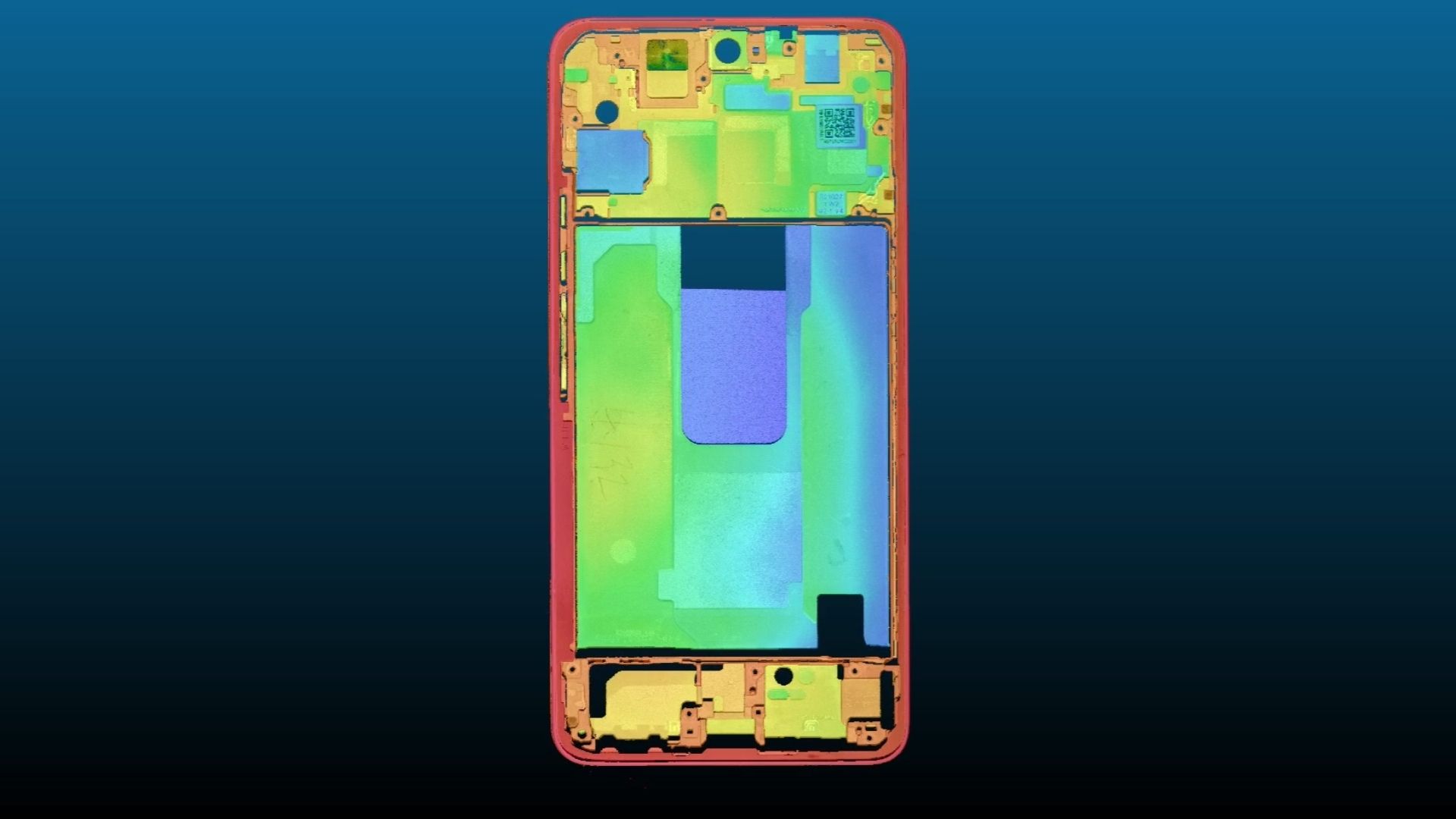 Smartphone Middle Bezel & Frame Flatness Inspection with 3D Laser Profiler