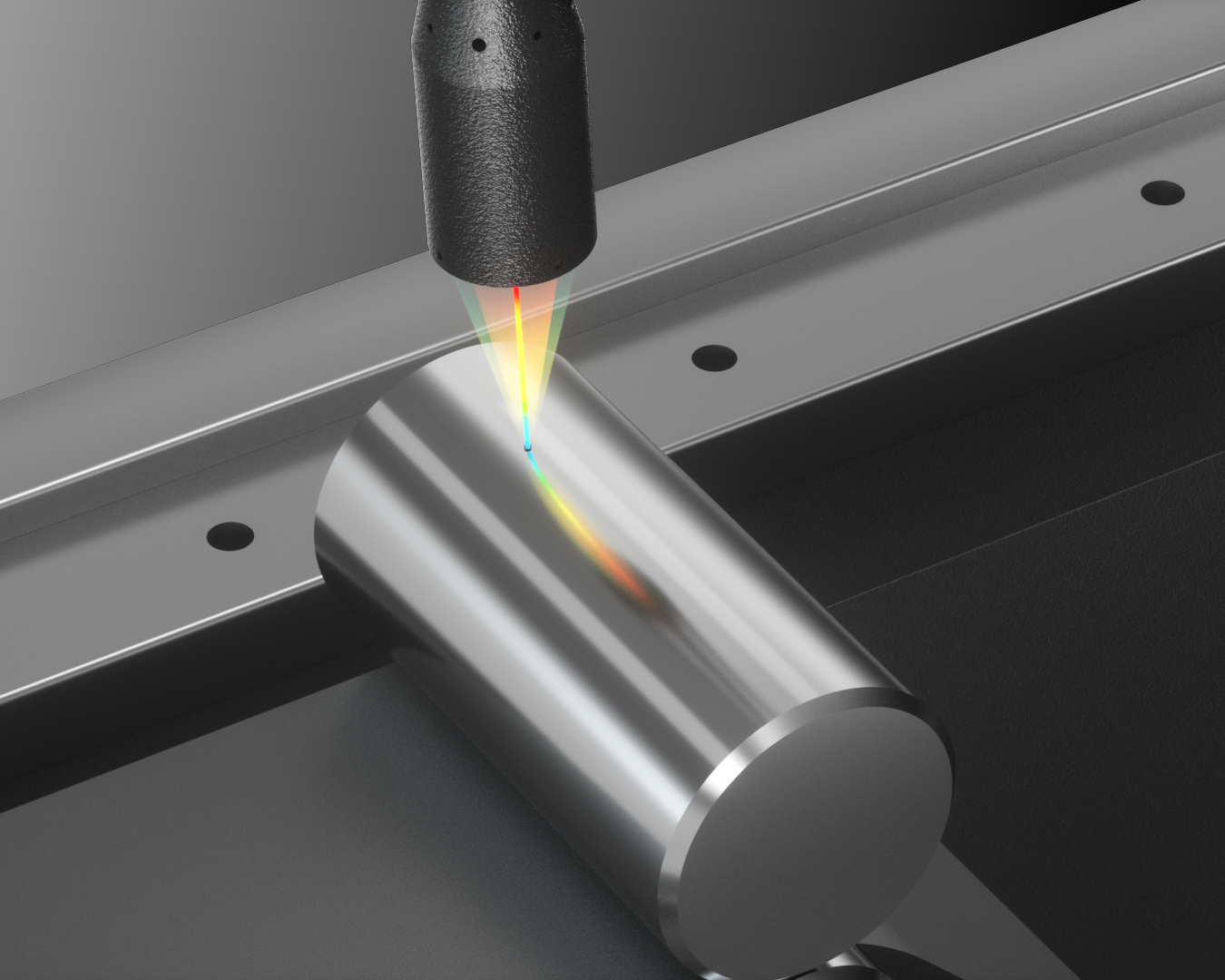 Roll Runout Detection with SinceVision's Spectral Confocal Sensor