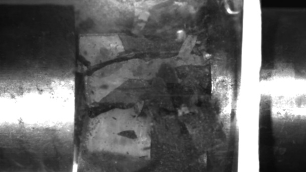 Observation of Hopkinson Bar Impact Tests with High-Speed Camera