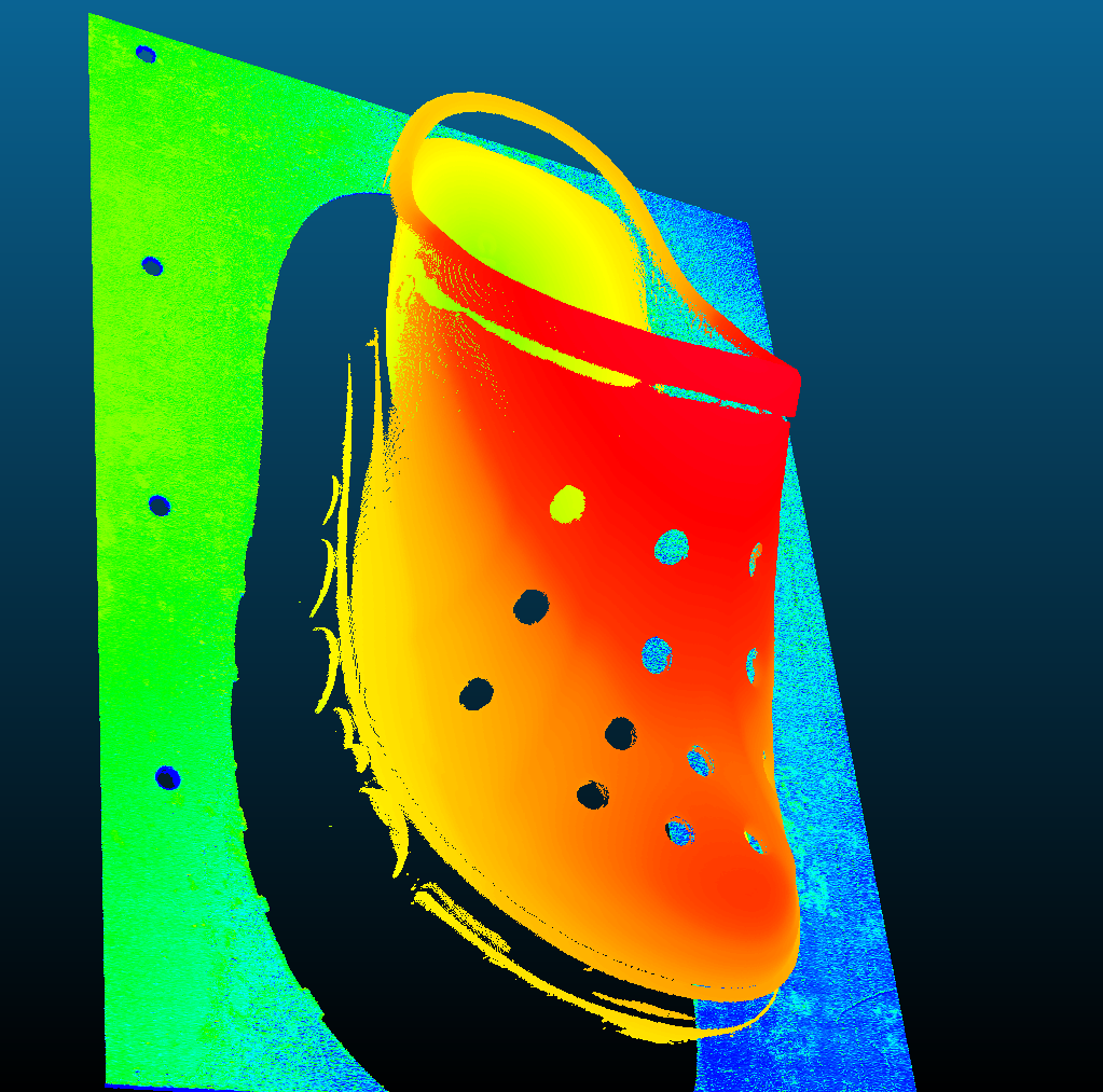Inspection & Measurement for Sole with 3D Laser Profiler