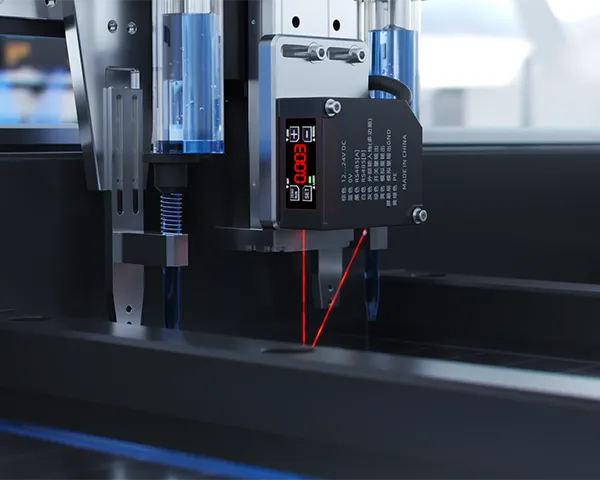 Height Guidance for Lithium Battery Pack Dispensing with Laser Displacement Sensor