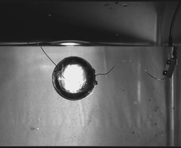Observation of Cavitation Phenomena Caused by Underwater Discharges