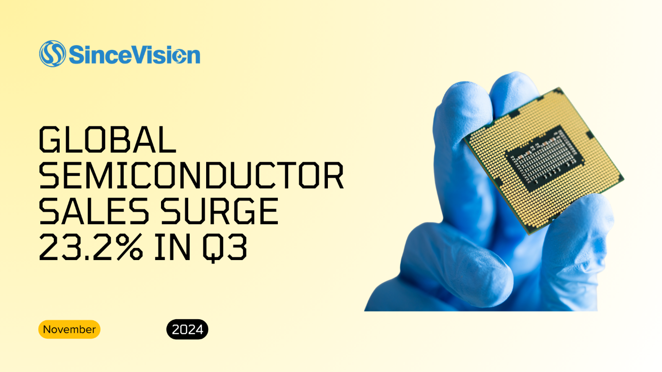 Global Semiconductor Sales Surge 23.2% in Q3 2024: Industry Sets New Records