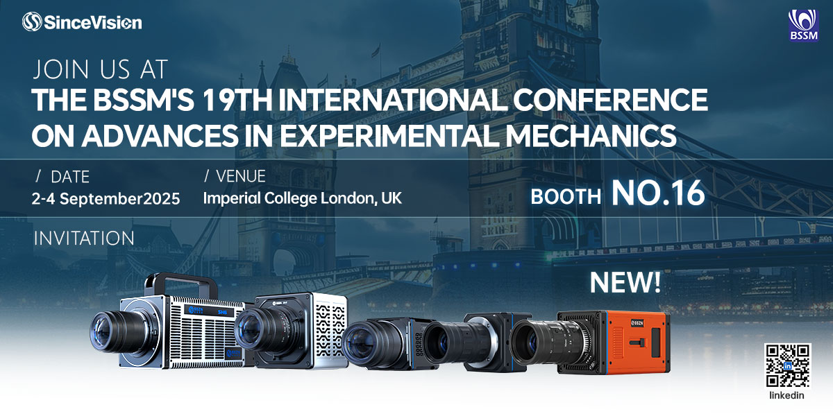 SinceVision to Present High-Speed Cameras at BSSM&amp;#039;s 19th International Conference on Advances in Experimental Mechanics