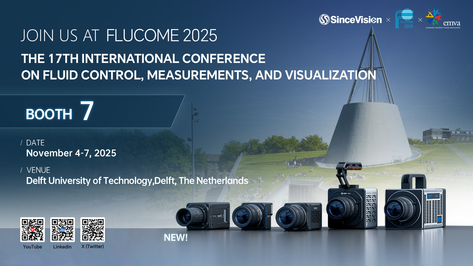 SinceVision Sponsors FLUCOME 2025 and Set to Debut Breakthrough AIR Series High-Speed Camera in The Netherlands