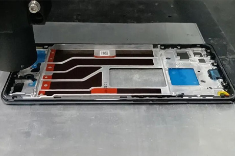 Point-Spectrum Depth Inspection of Screw Holes on Mobile Phone Middle Frames