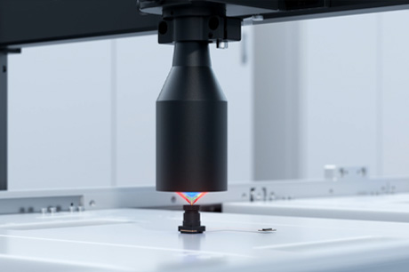 Precise Height Measurement of Mobile Phone Camera Modules