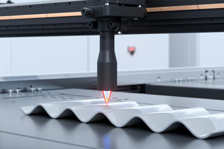 Corrugated Water-Cooled Plate Film Thickness Inspection