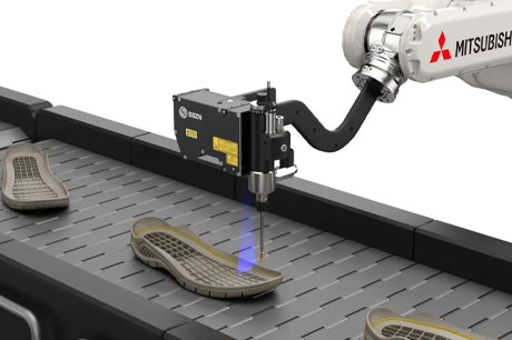 Robot Vision Guidance for Shoe Sole Dispensing