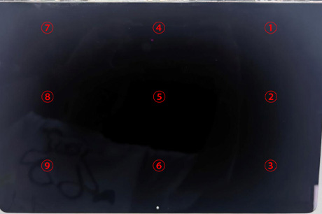 Screen Panel Flatness Measurement