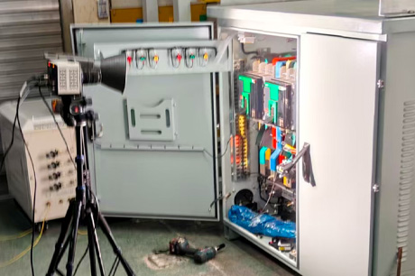 Capturing the transient process in relay safety testing