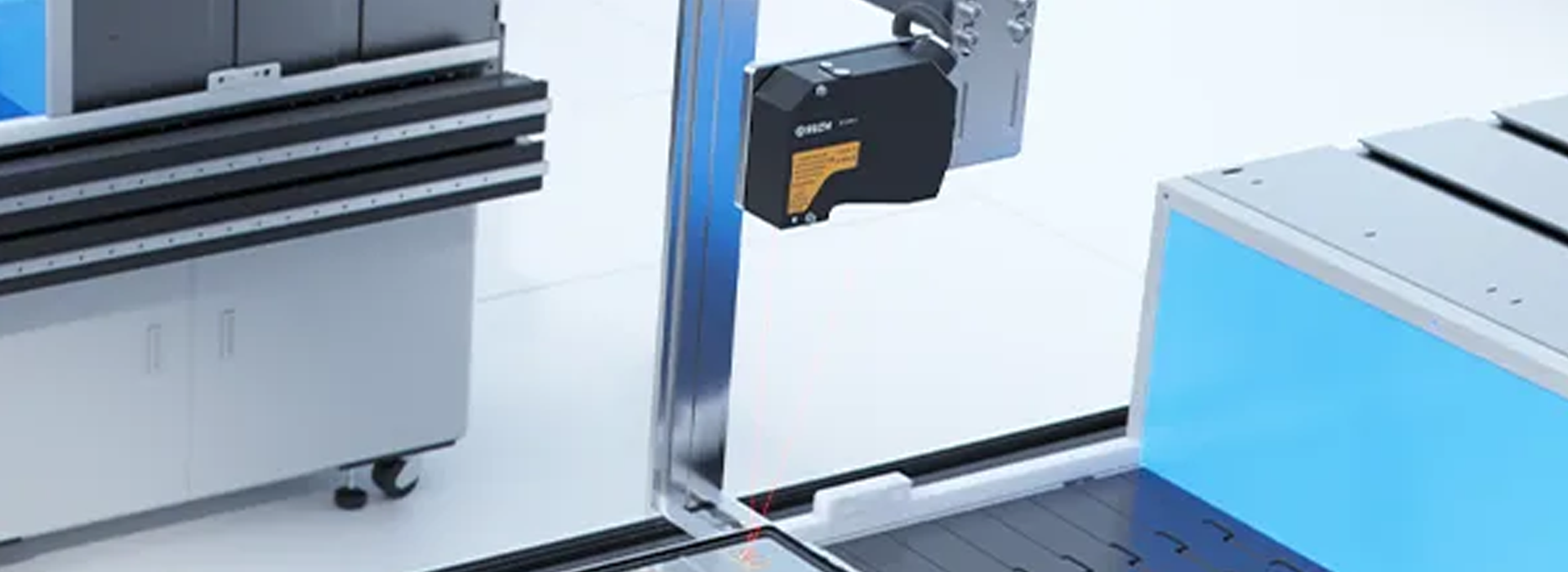 Cell Terminal Addressing and Height Measurement with Laser Displacement Sensor