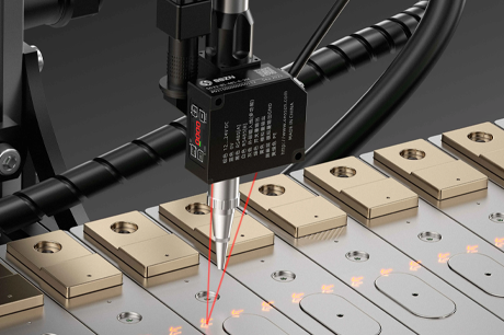 Sealing Nail Welding Guide in Lithium Battery Production Using SinceVision's Laser Displacement Sensor