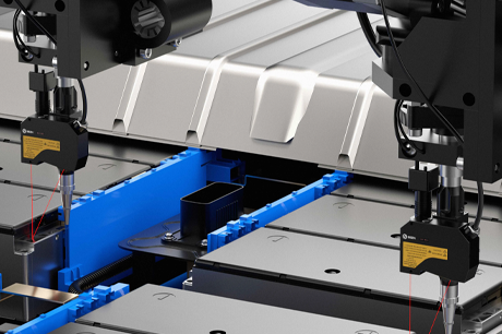 Lithium Battery PACK Welding with SinceVision Laser Displacement Sensor