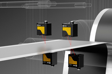Electrode and Electrode Coating Thickness Measurement with SinceVision Laser Displacement Sensor