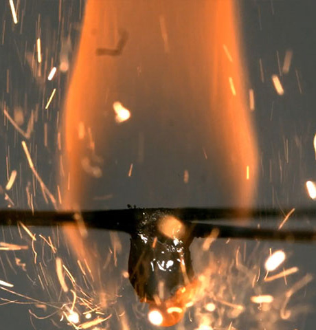 Observation of Combustion