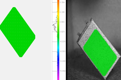 Lithium Battery Drop Testing with High-Speed Cameras by SinceVision