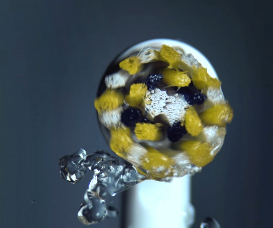 Motion of a Rotating Electric Toothbrush Head with High-Speed Camera