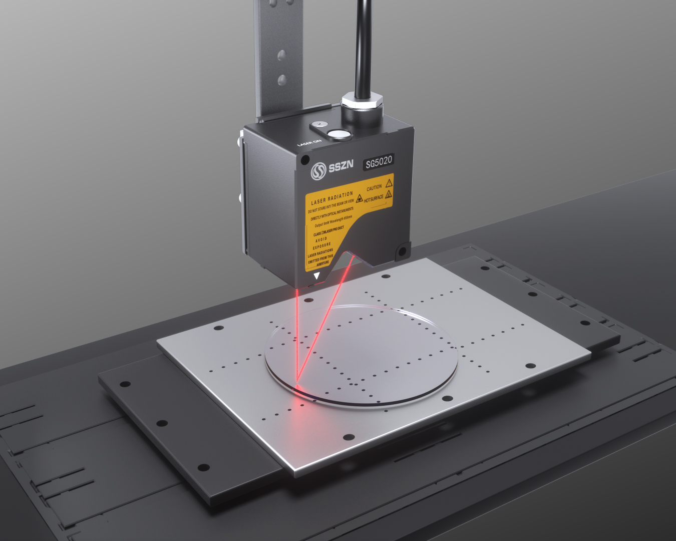 Wafer Flatness Detection with SinceVision Laser Displacement Sensor