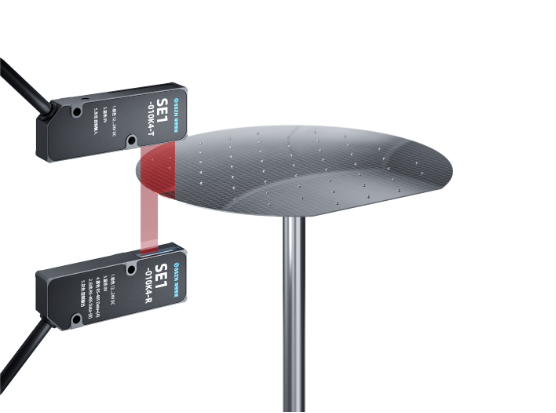 Semiconductor Wafer Center Concentricity and Notch Positioning with Through-Beam Edge Sensor