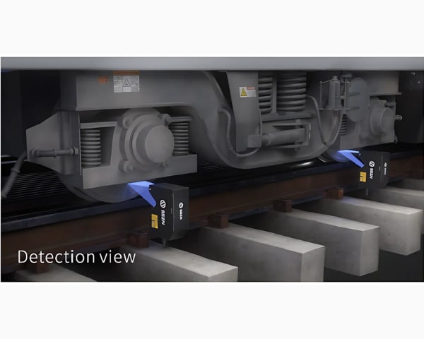 Wheel Set Detection of Trains 