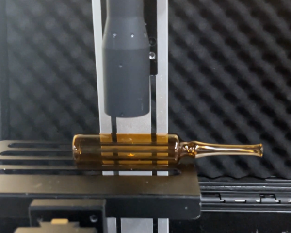 Detection of Medical Glass Bottle Thickness 