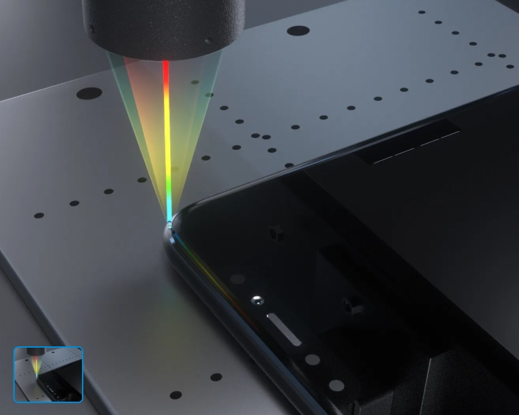 Precise Measurement of Curved Glass Surfaces 