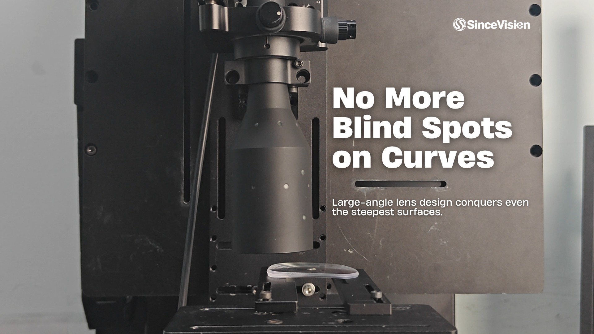 Curved Lens Inspection: How the Spectral Confocal Sensor Solves the Three Biggest Challenges