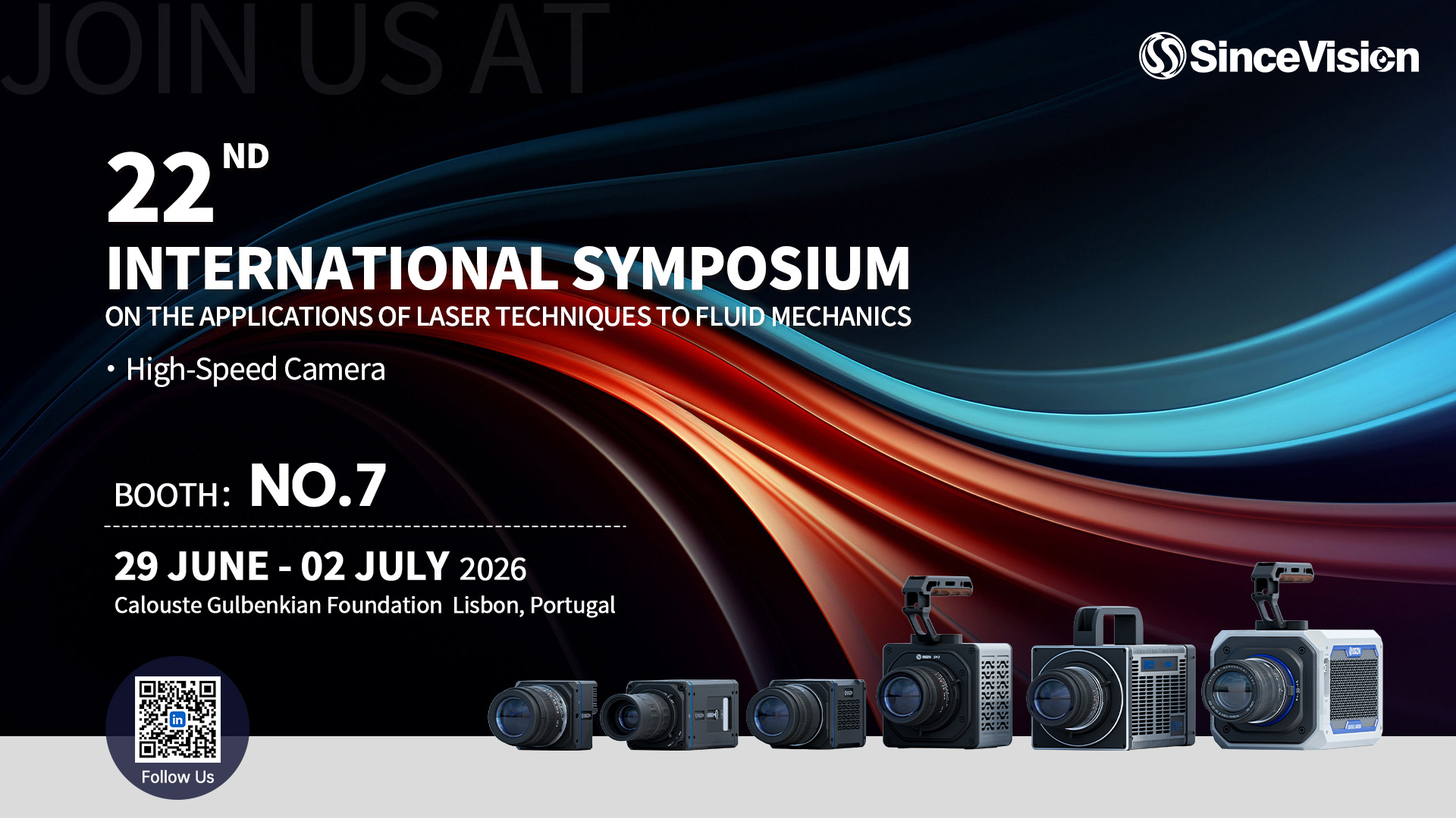 High-Speed Camera for Fluid Mechanics Research: Meet SinceVision at the Lisbon Symposia 2026 