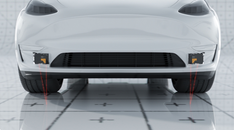 Automated Vehicle-to-Road Height Detection &amp; Surface Inspection