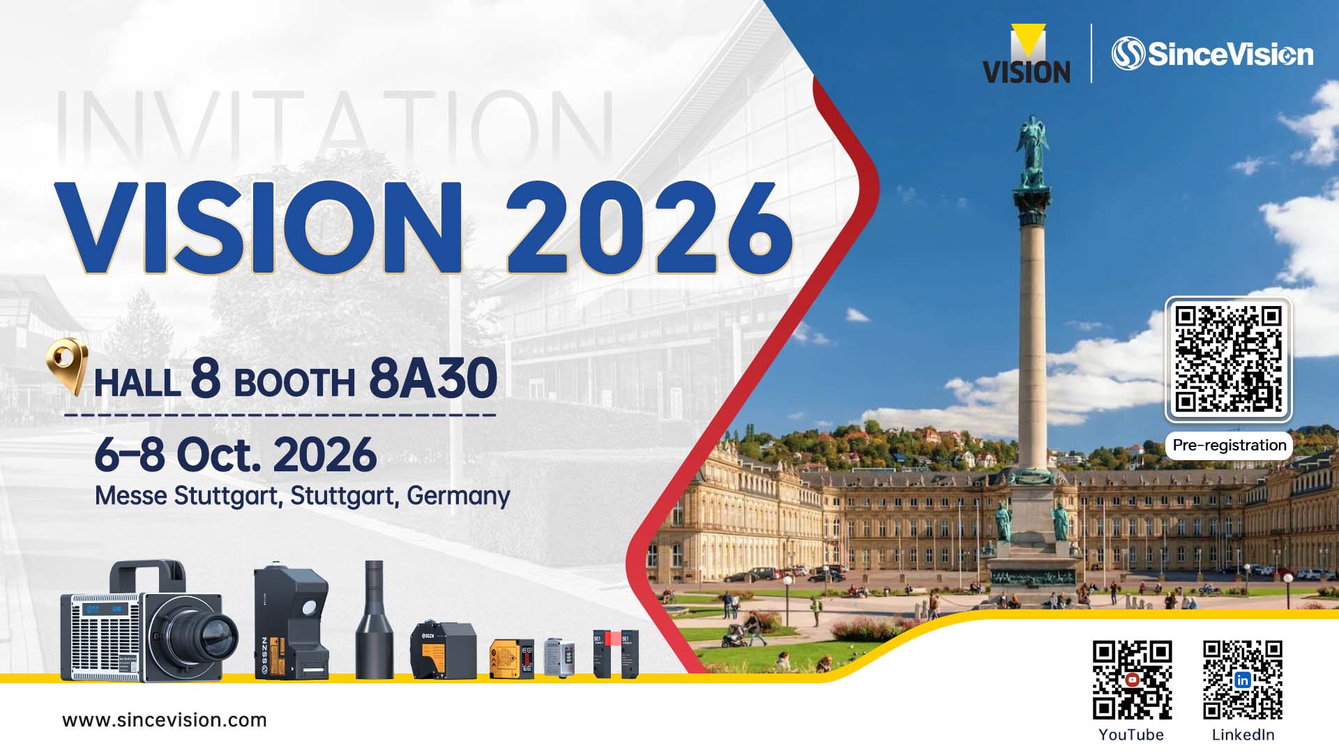 Discover the Future of 3D Inspection at VISION 2026 with SinceVision