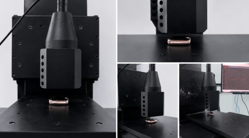 Curved Contour Inspection of Smartwatch Back Covers
