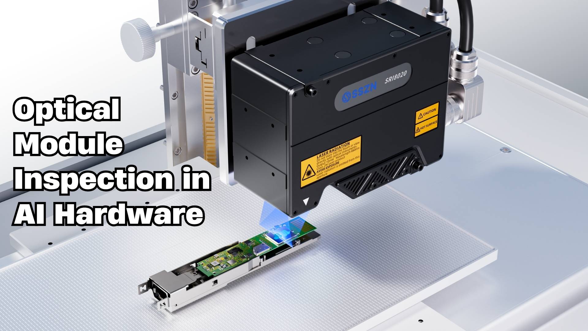 Precision Inspection of Optical Modules: Advancing AI Hardware Manufacturing with 3D Laser Profilers