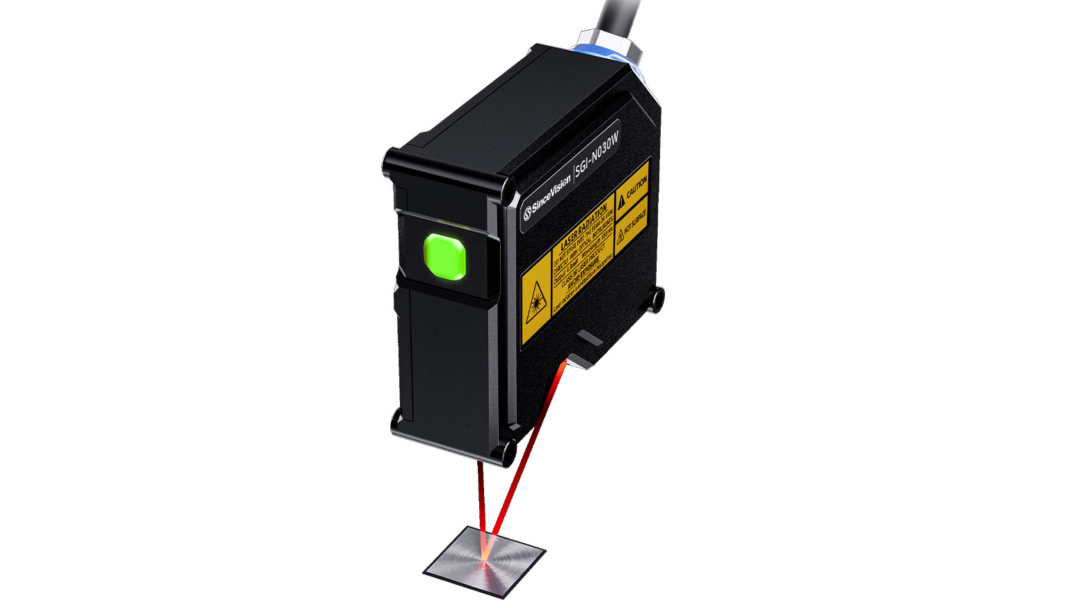 SGI-N030W Wide-Spot Laser Displacement Sensor
