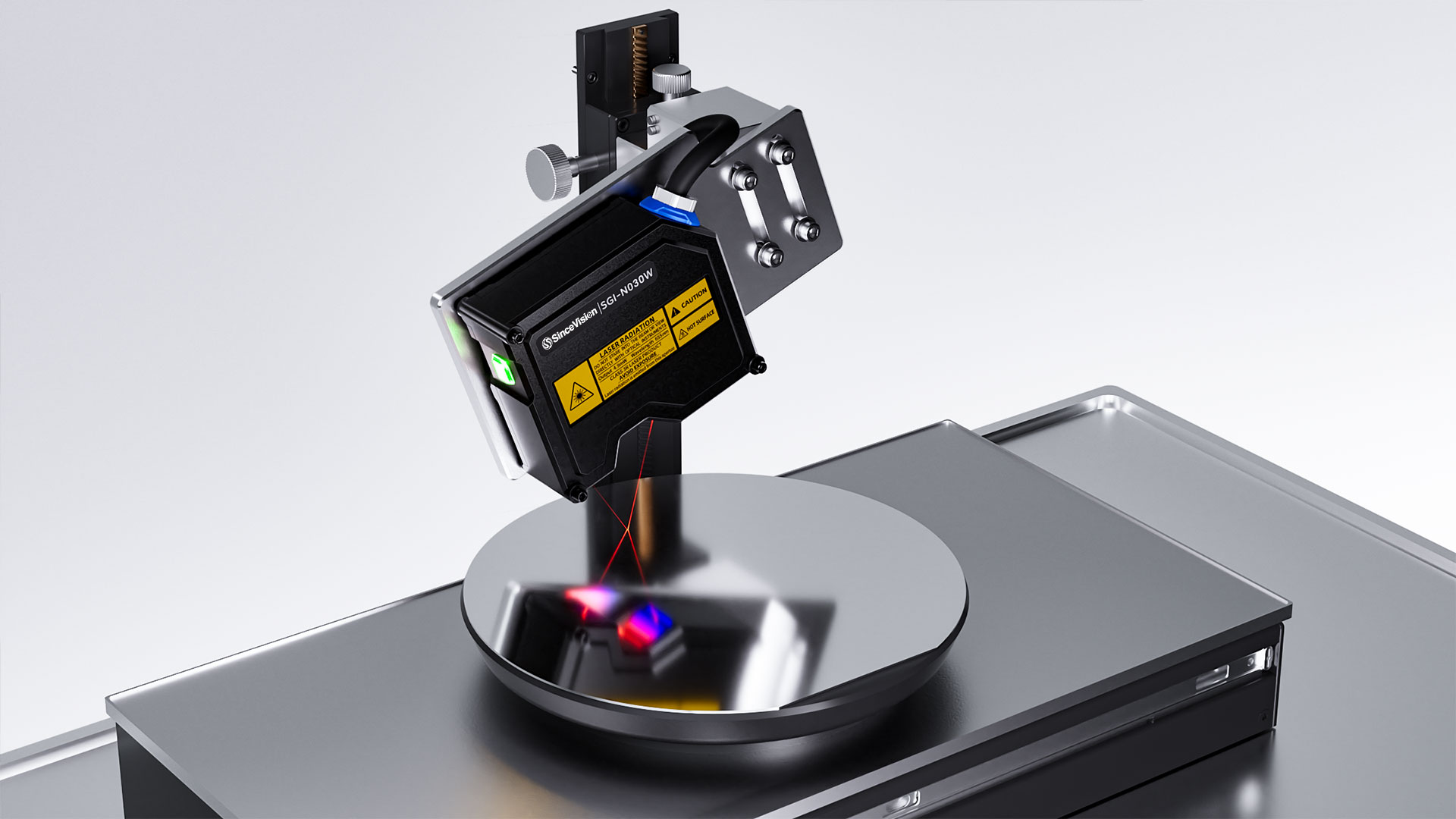 SGI-N030W Wide-Spot Laser Displacement Sensor